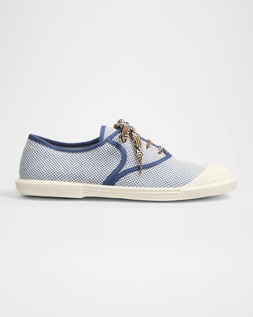 Bay By Bay Bicolor Canvas Low-Top Sneakers